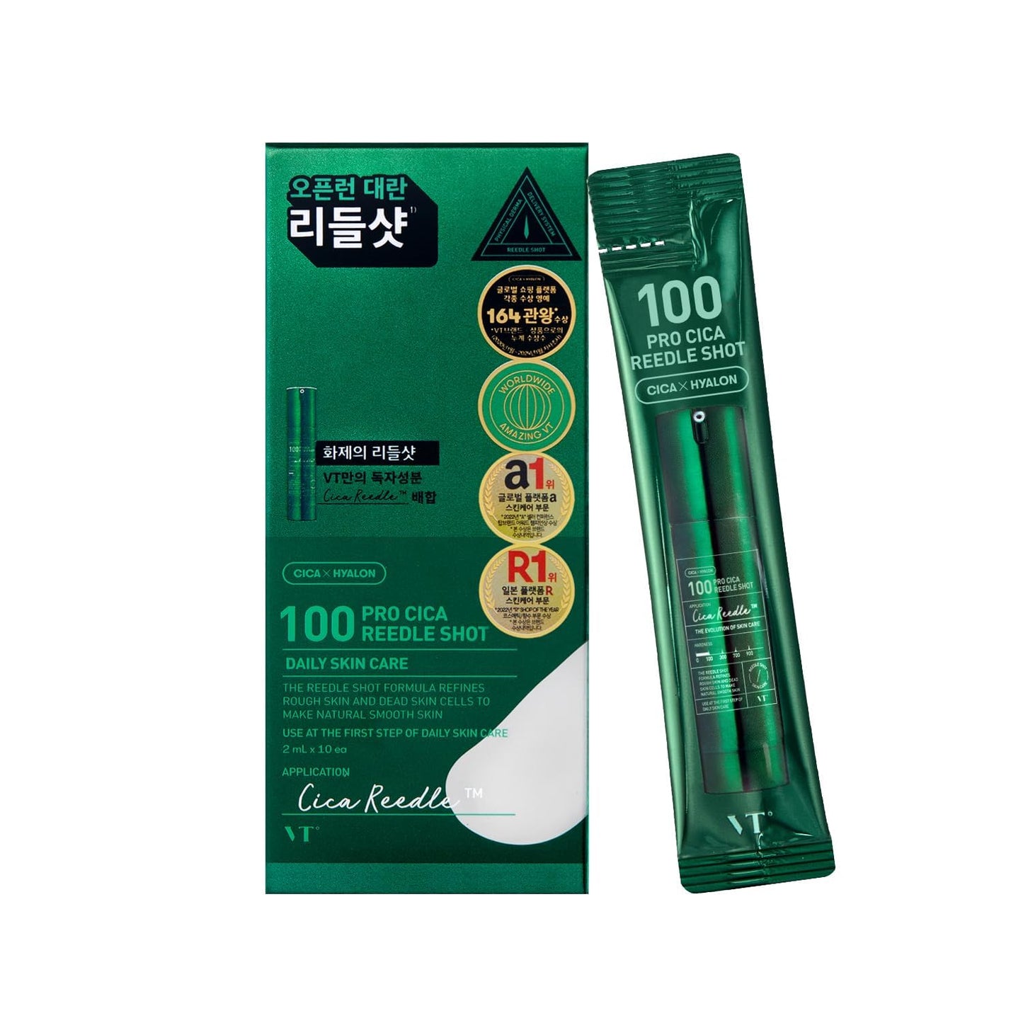 VT Cosmetics Pro Cica Reedle Shot 100 Monodose | Store Bloom