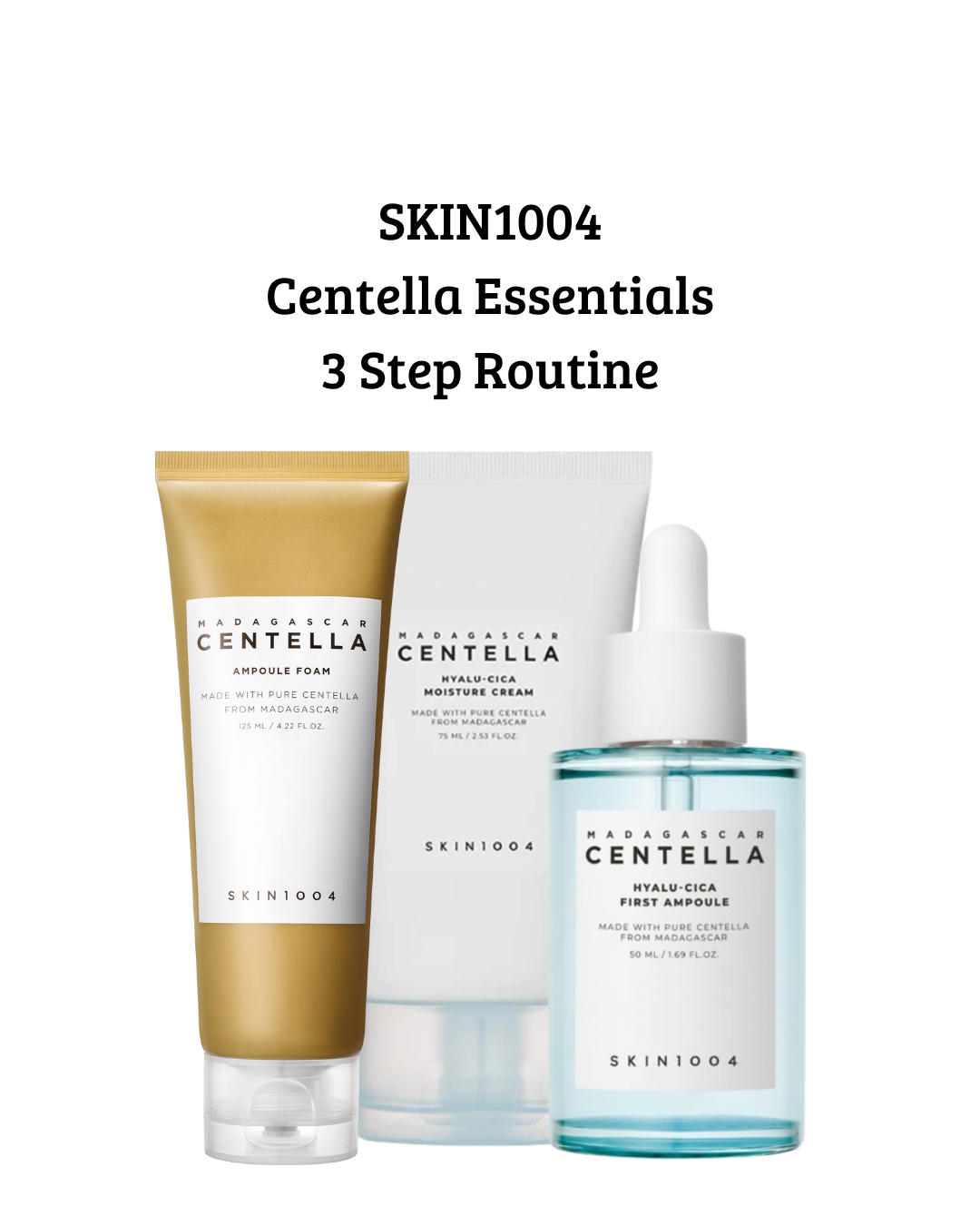 SKIN1004 – Centella Essentials 3 Step Routine