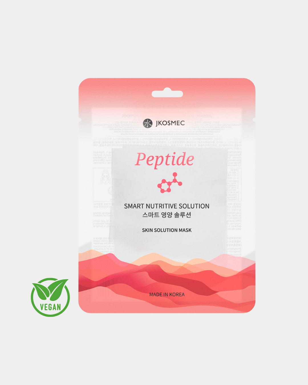 JKOSMEC - Maschera in tessuto ai peptidi — effetto rassodante (25 ml)