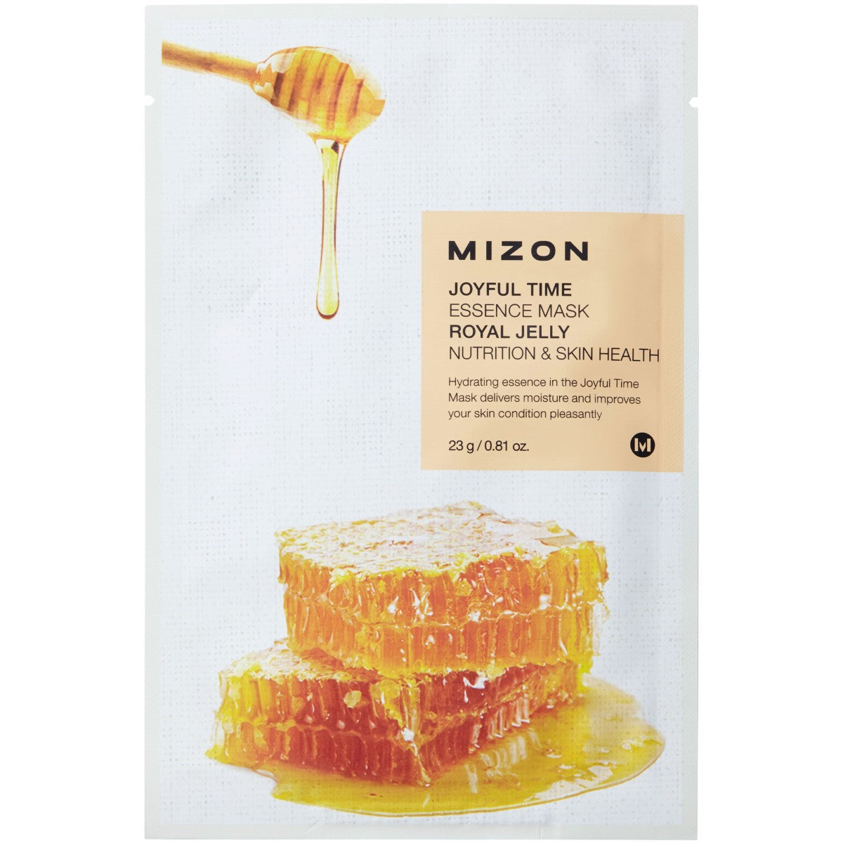 MIZON Joyful Time Essence Mask Royal Jelly - Maschera viso alla pappa reale