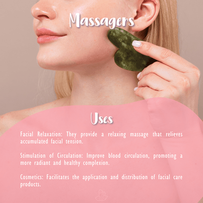 Massaggiatore Gua Sha in Giada