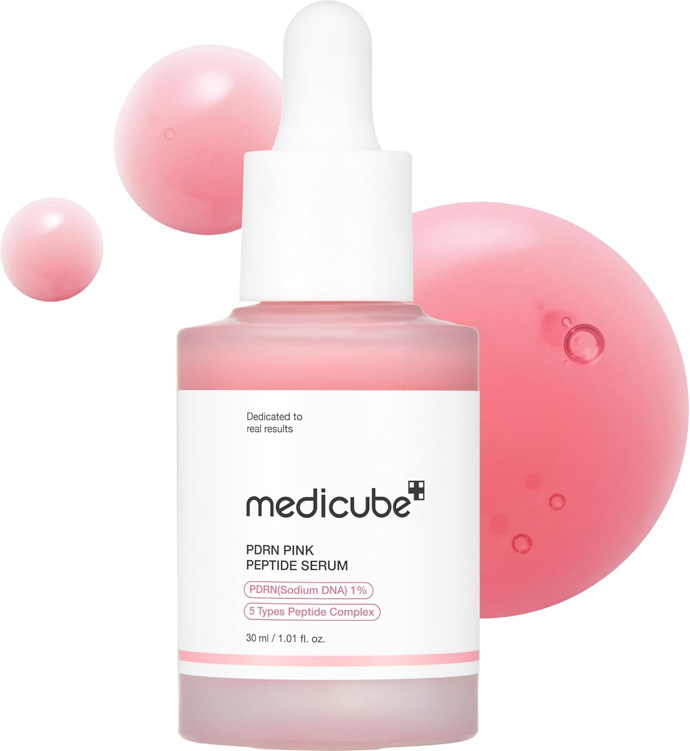 MEDICUBE PDRN Pink Peptide Serum – Siero effetto glow e compattezza