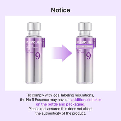 NUMBUZIN - No.9+ NAD+BIO Lifting-sil Essence 30 ml