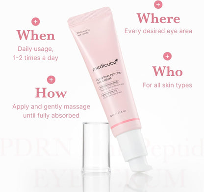 MEDICUBE - PDRN PINK PEPTIDE EYE CREAM
