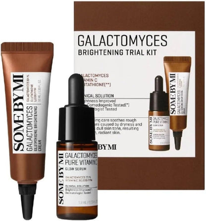SOMEBYMI Galactomyces Brightening Trial Kit- Kit illuminante viso con Vitamina C e Glutatione