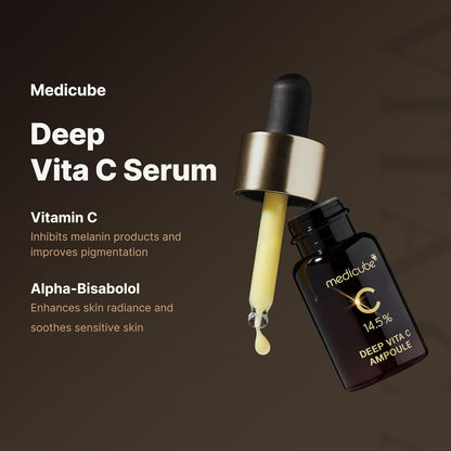 MEDICUBE – Siero-fiala vitamina C stabilizzata e niacinamide (30 g) - conf. da 3 pz