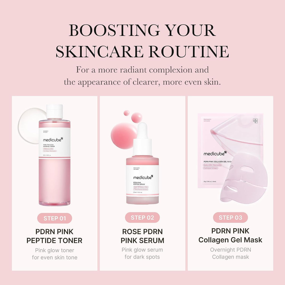 MEDICUBE PDRN Pink Cica Soothing Toner