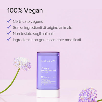 Mary & May – Stick solare viso SPF50+ PA++++ al bakuchiol (18 g)