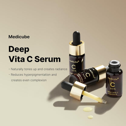 MEDICUBE – Siero-fiala vitamina C stabilizzata e niacinamide (30 g) - conf. da 3 pz