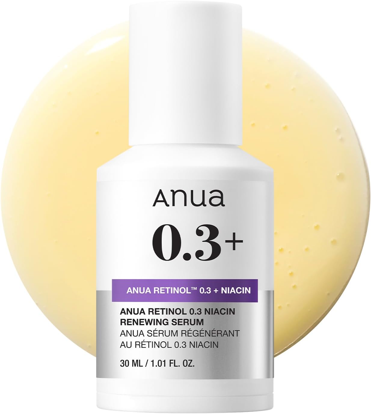 Anua – Siero al retinolo 0,3% con niacinamide 5% (30 ml)