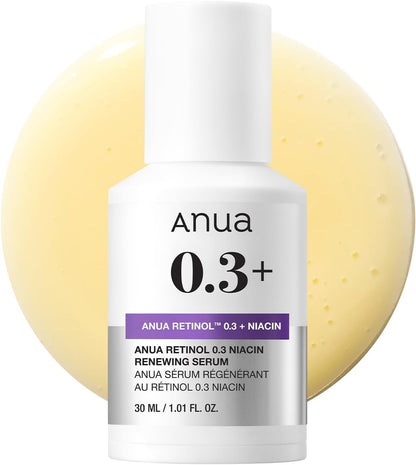 Anua – Siero al retinolo 0,3% con niacinamide 5% (30 ml)