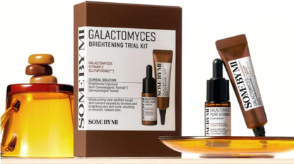 SOMEBYMI Galactomyces Brightening Trial Kit- Kit illuminante viso con Vitamina C e Glutatione
