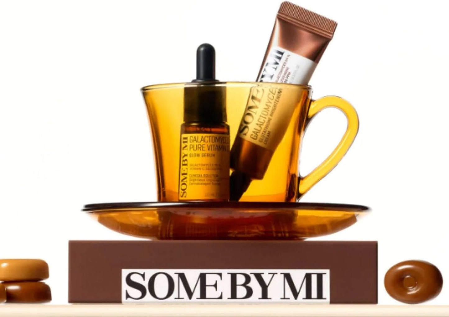 SOMEBYMI Galactomyces Brightening Trial Kit- Kit illuminante viso con Vitamina C e Glutatione