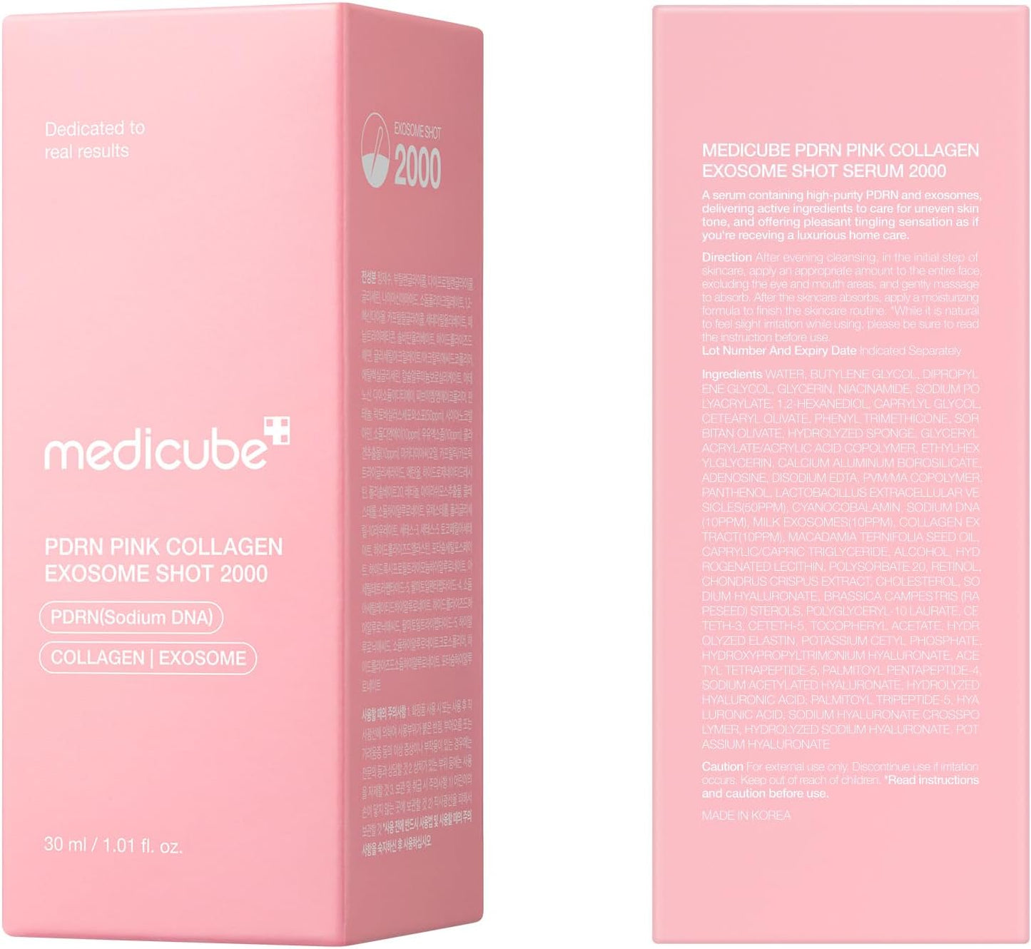 Medicube PDRN Pink Collagen Exosome Shot Serum 2000