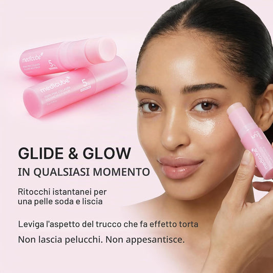 Medicube PDRN Pink Collagen Volume Multi Balm 10g – Stick Volumizzante con Volufiline e PDRN