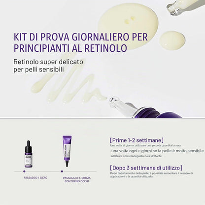 SOMEBYMI Retinol Intense Trial Kit – Kit viso e contorno occhi al retinolo