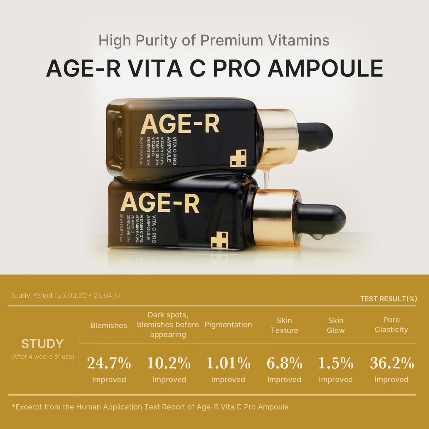 MEDICUBE – AGE-R Vita C Pro Ampoule Brightening Serum - Siero Illuminante con Vitamina C 20 ml