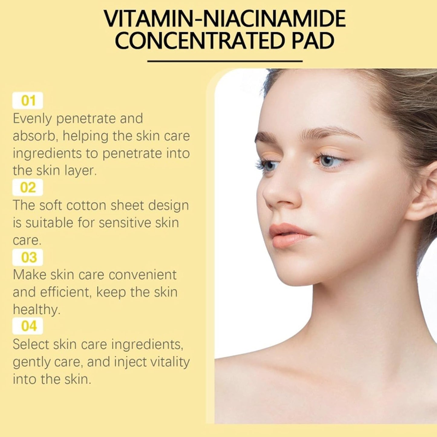 Numbuzin - No.5+ Glutathione Vitamin Concentrated Pad -Toner Pad Illuminanti