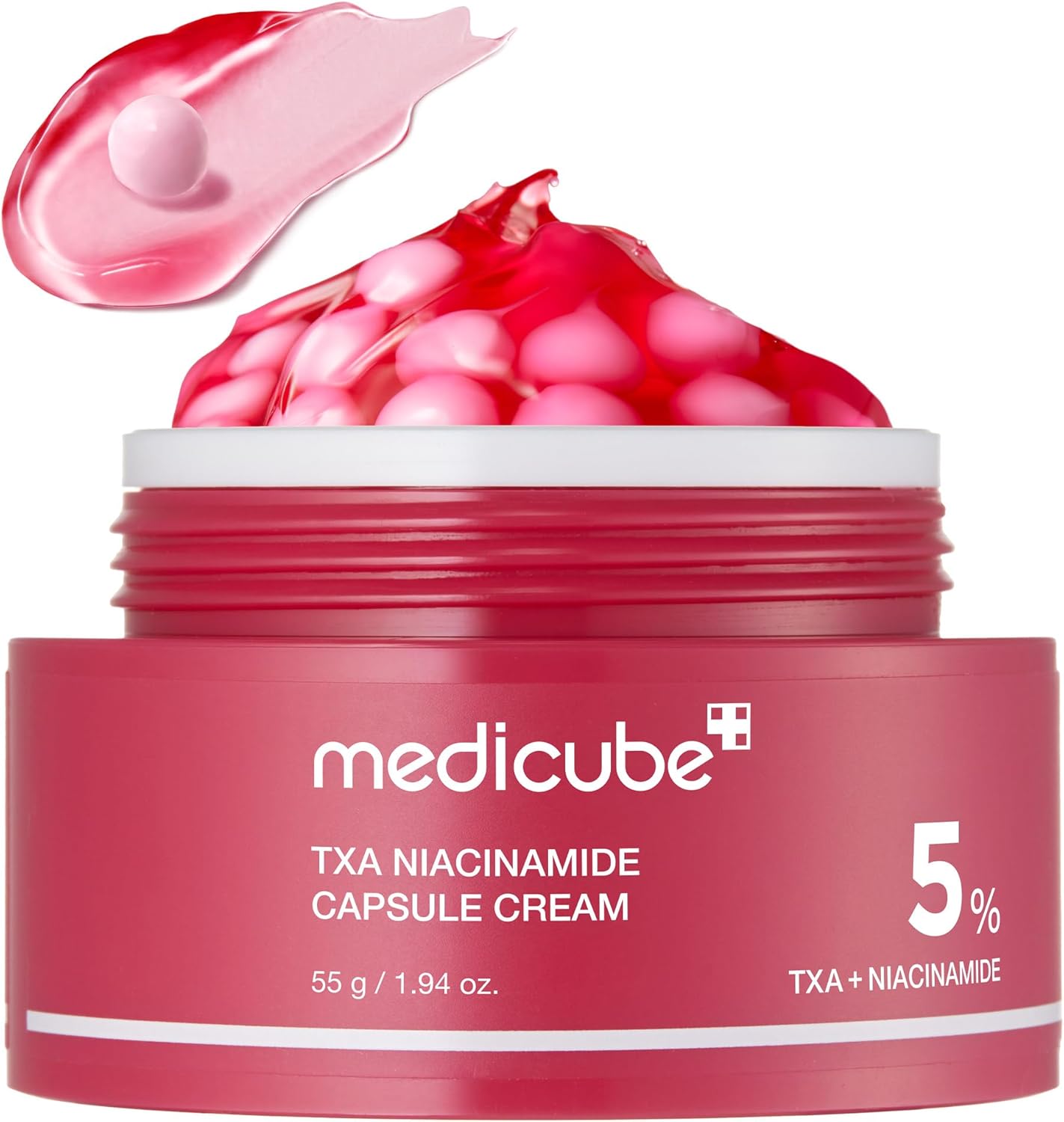 MEDICUBE TXA Niacinamide Capsule Cream - Crema viso illuminante