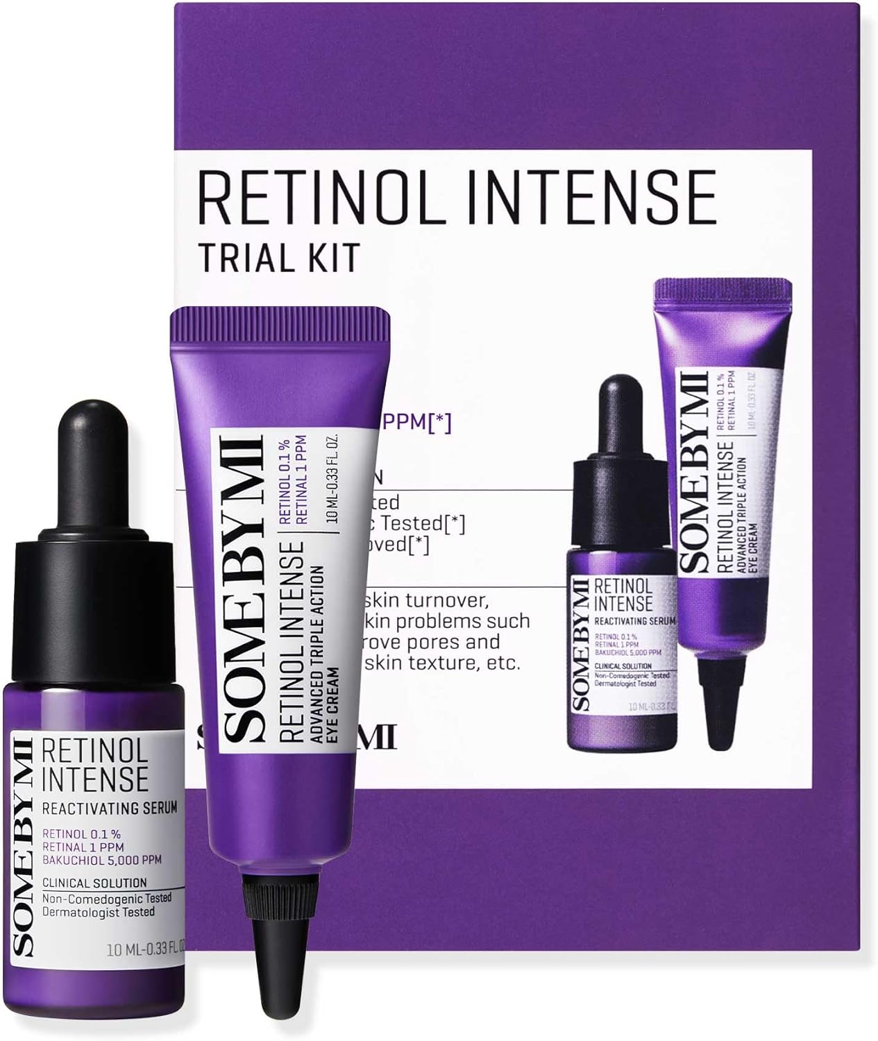 SOMEBYMI Retinol Intense Trial Kit – Kit viso e contorno occhi al retinolo