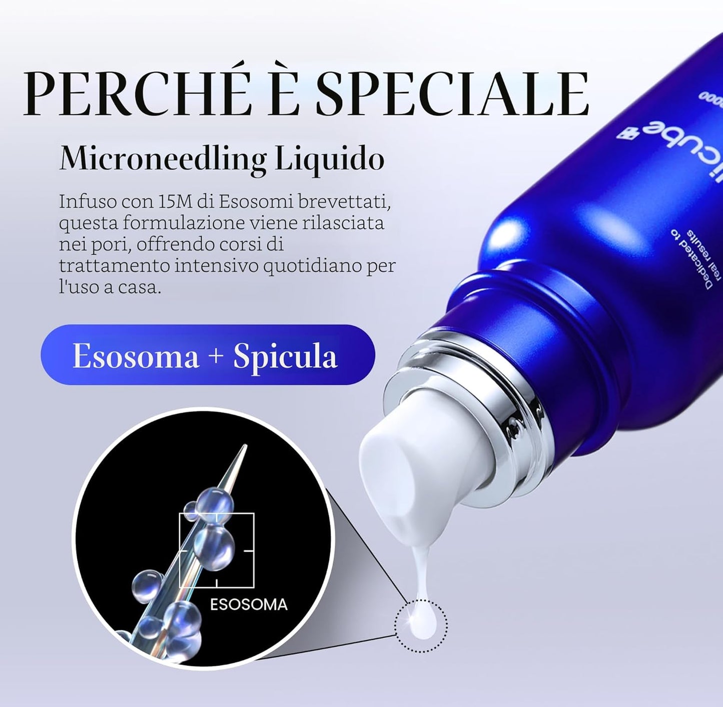 Medicube - Siero esosomi 2000 ppm con microaghi (30 ml)