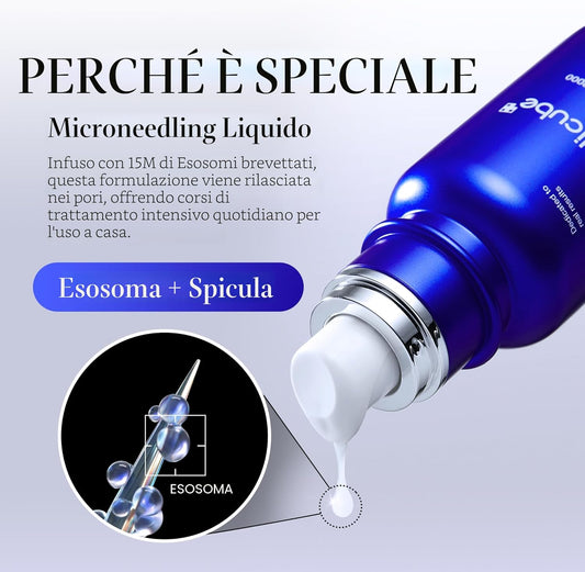 Medicube - Siero esosomi 2000 ppm con microaghi (30 ml)