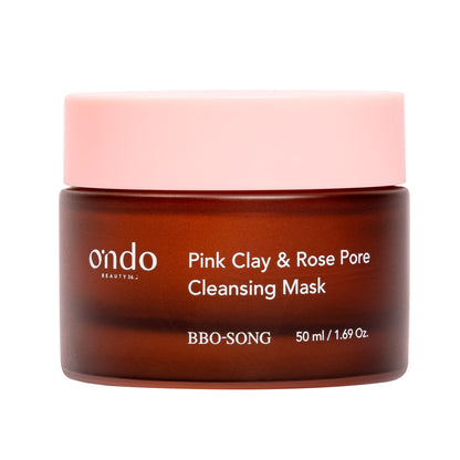 Ondo Beauty 36.5 – Pink Clay & Rose Maschera purificante (75 ml)