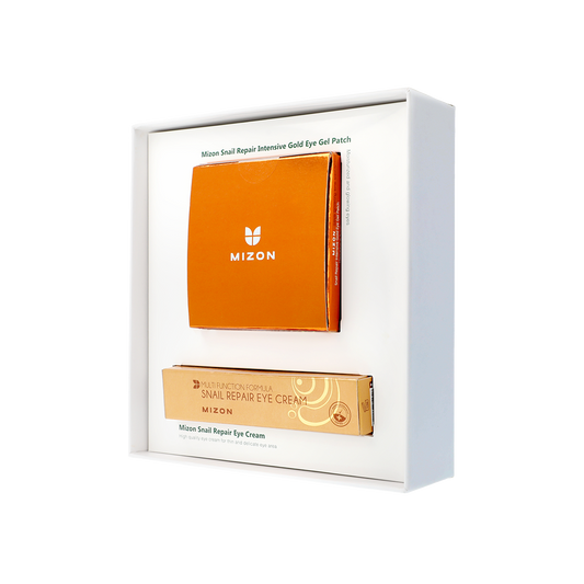 MIZON – Snail Holiday Set - Trattamento rigenerante contorno occhi · Illuminante · Anti-age