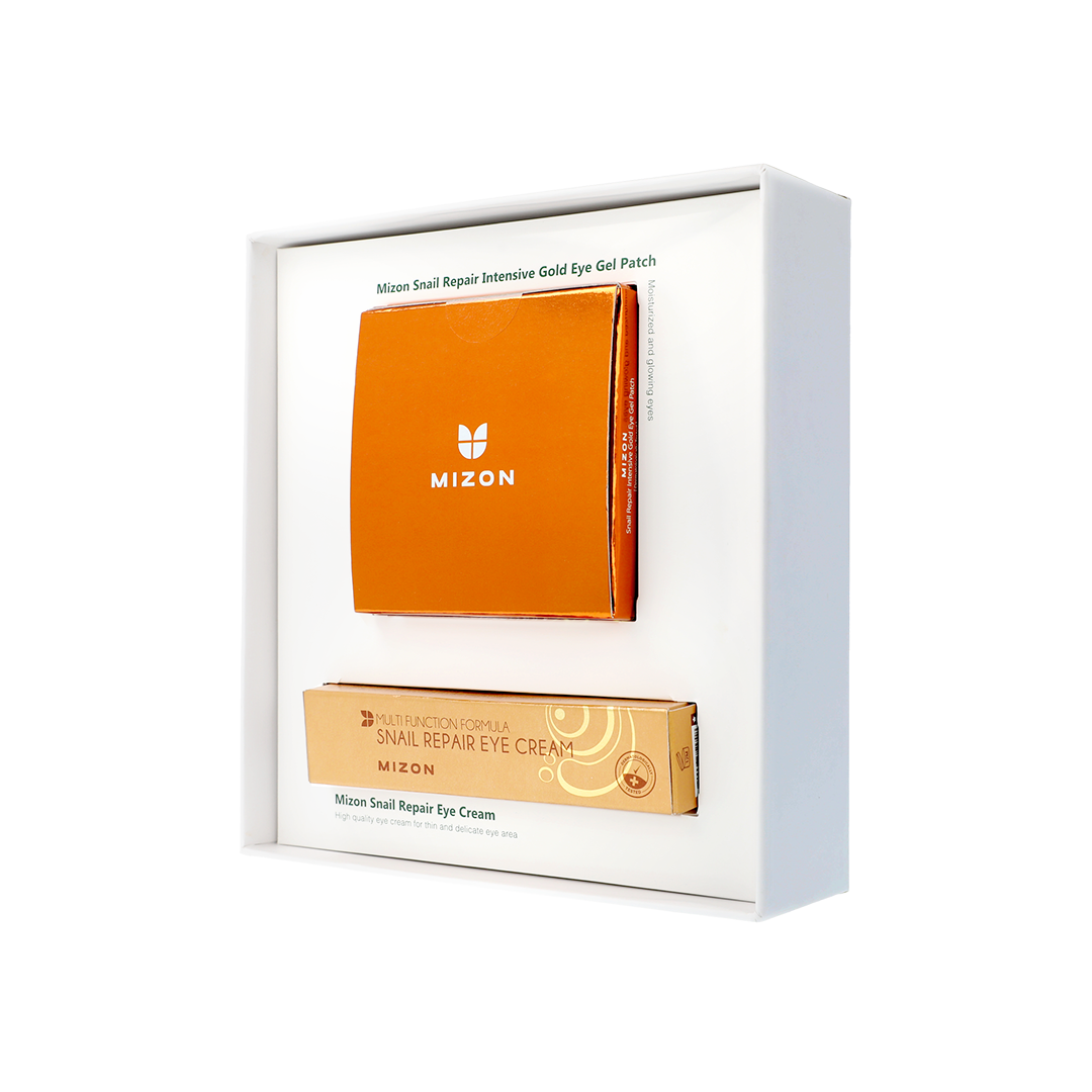 MIZON – Snail Holiday Set - Trattamento rigenerante contorno occhi · Illuminante · Anti-age