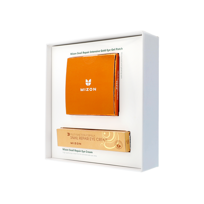 MIZON – Snail Holiday Set - Trattamento rigenerante contorno occhi · Illuminante · Anti-age