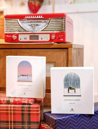 MIZON – Snail Holiday Set - Trattamento rigenerante contorno occhi · Illuminante · Anti-age