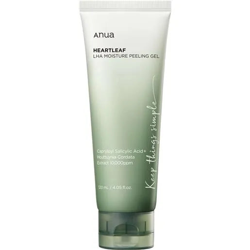 Anua Heartleaf LHA Moisture Peeling Gel – Gel Peeling Viso Esfoliante Delicato con Heartleaf 120 ml