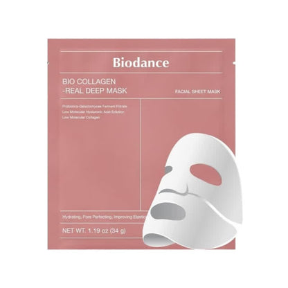 ORIGINALE Biodance – Maschera hydrogel al collagene — effetto rassodante (34 g)