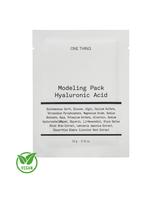 ONE THING - Maschera modellante viso in polvere monodose