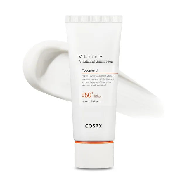 COSRX - Vitalizing Sunscreen SPF50+ alla Vitamina E | Protezione solare viso