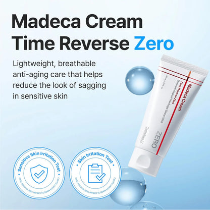 Centellian24 Madeca Cream Time Reverse Zero – Crema viso anti-age lenitiva con Blue Active-TECA™, Ceramide e Retinolo