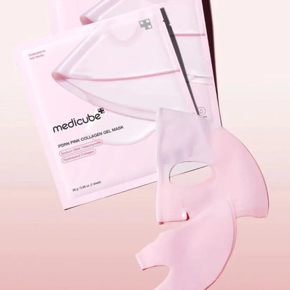 MEDICUBE PDRN PINK COLLAGEN GEL MASK – Maschera viso idratante ed elasticizzante