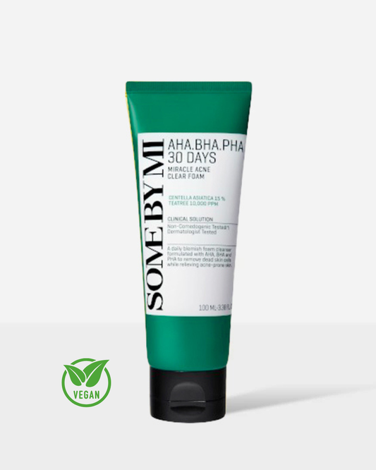 SOME BY MI – Schiuma purificante AHA·BHA·PHA per brufoli e pori ostruiti 30 Days (100 ml)