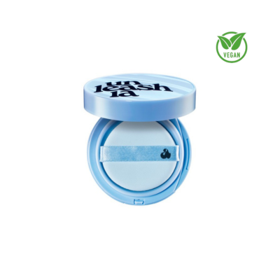 UNLEASHIA - Babe Skin Baby Blue Cushion - Fondotinta in formato cushion vegano con SPF 40 PA++ e finish semi-opaco
