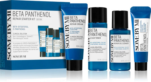 SOME BY MI Beta Panthenol Repair Starter Kit – Routine viso lenitiva e riparatrice in 4 step