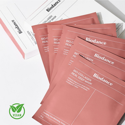 Biodance – Maschera hydrogel al collagene — effetto rassodante (4 pz)