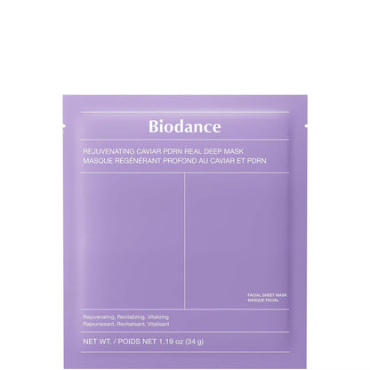 Biodance – Maschera Viso Intensiva Rigenerante al Caviale e PDRN (Real Deep Mask) 1 PZ