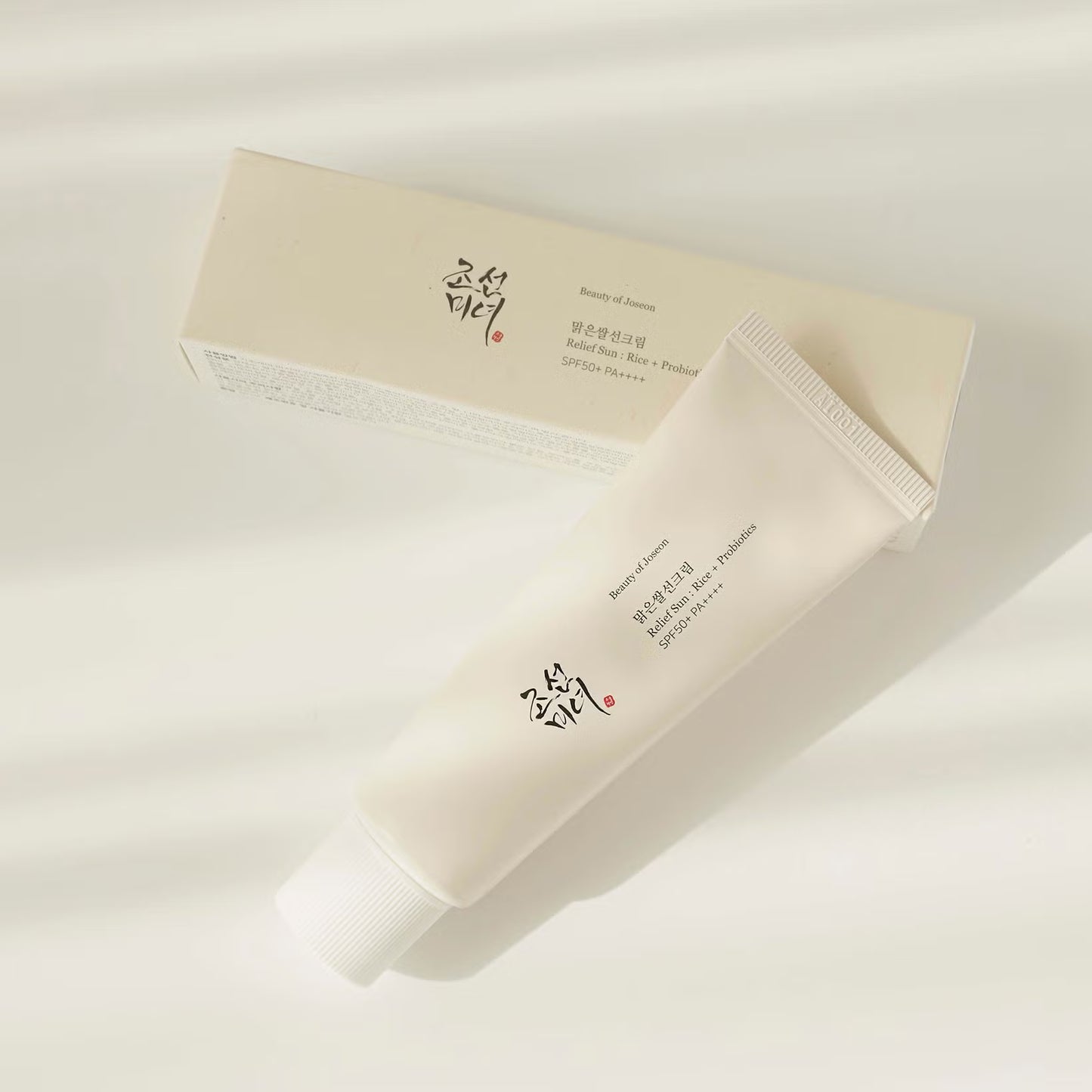 BEAUTY OF JOSEON - Relief Sun Rice & Probiotics - protezione solare con estratto di riso e fermenti di cereali