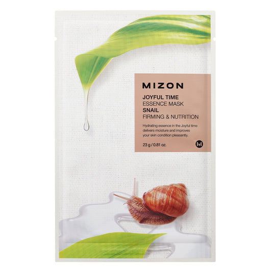 MIZON Joyful Time Essence Mask Snail - Maschera alla bava di lumaca