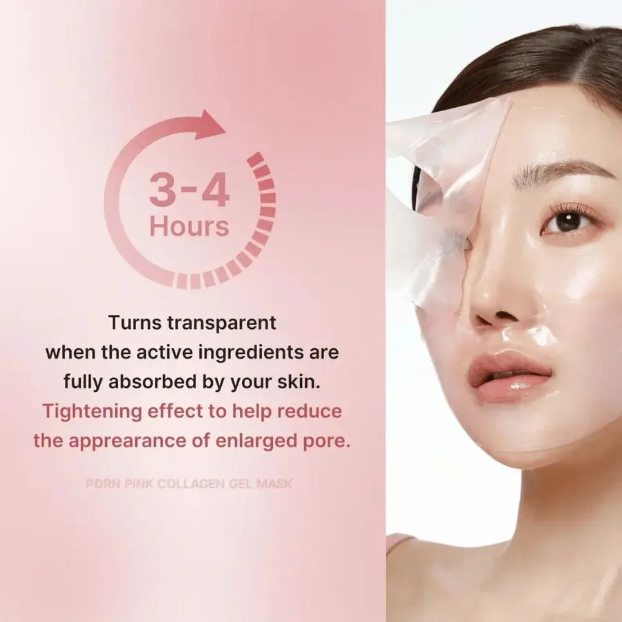 MEDICUBE PDRN PINK COLLAGEN GEL MASK – Maschera viso idratante ed elasticizzante