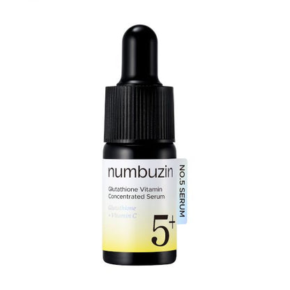 NUMBUZIN – No.5+ Glutathione Vitamin Trial Kit - Luce e luminosità