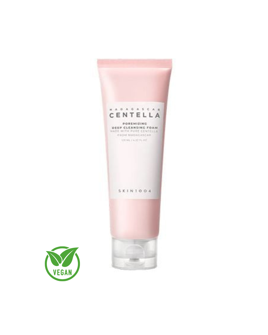 SKIN1004 – Schiuma detergente pelle mista — centella & sale rosa (125 ml)